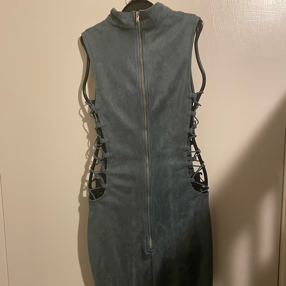 Windsor teal cocktail dress - Picture 4 of 7